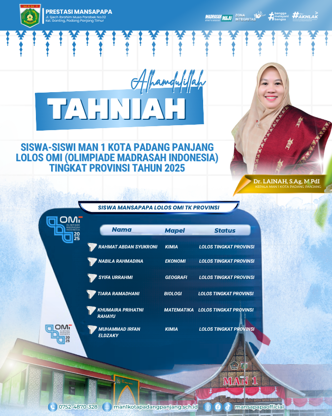 OLIMPIADE MADRASAH INDONESIA